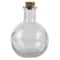 12 Pack: Round Glass Bottle with Cork by Ashland™